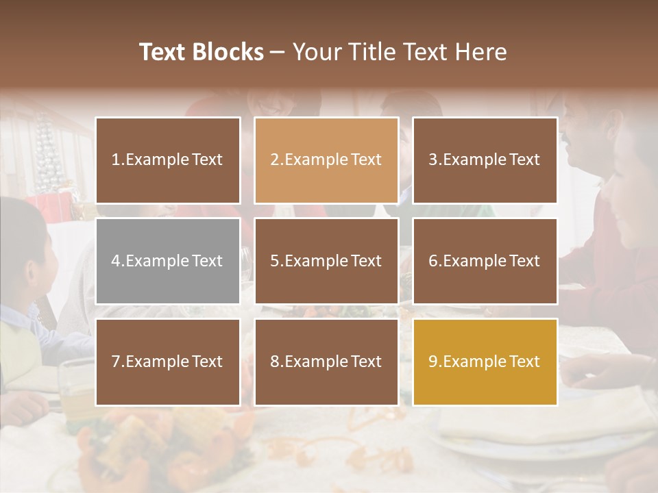 Assistance Caregiver White Background PowerPoint Template