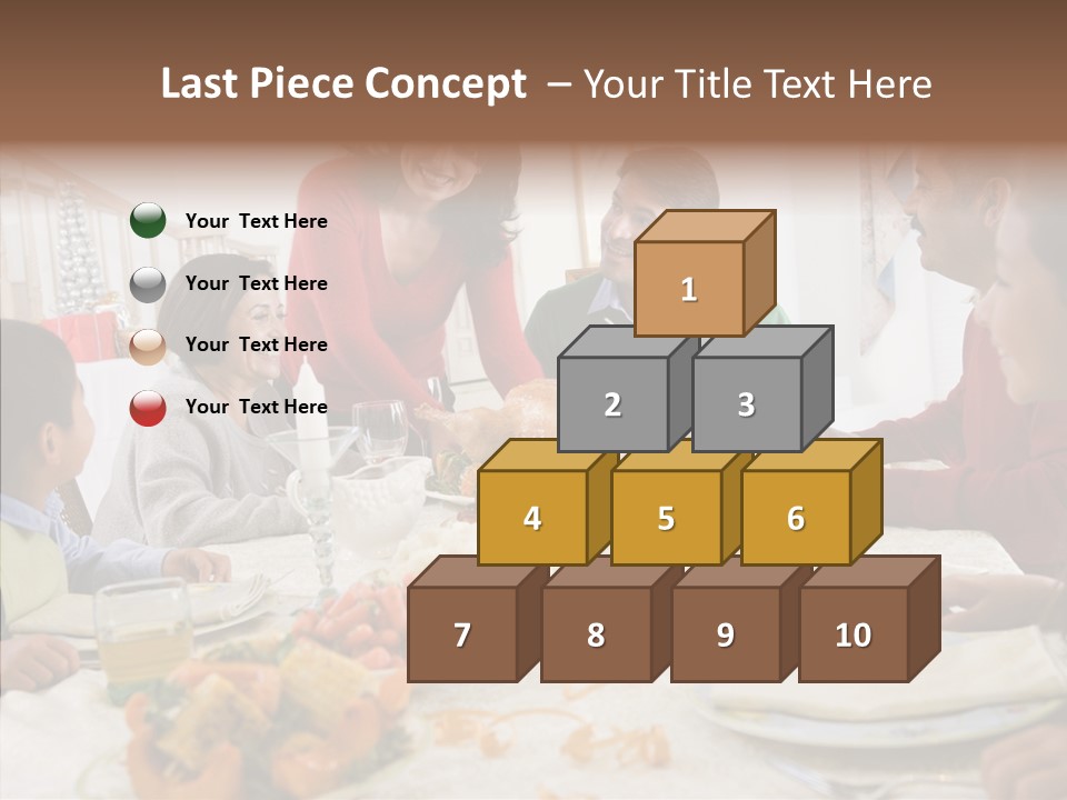 Assistance Caregiver White Background PowerPoint Template