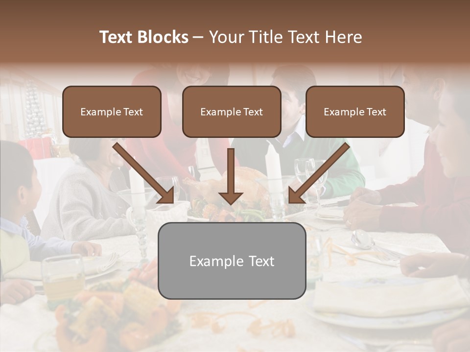 Assistance Caregiver White Background PowerPoint Template