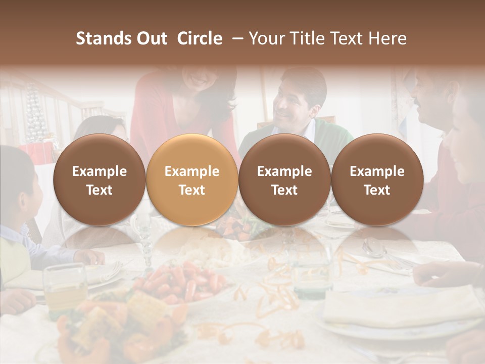 Assistance Caregiver White Background PowerPoint Template