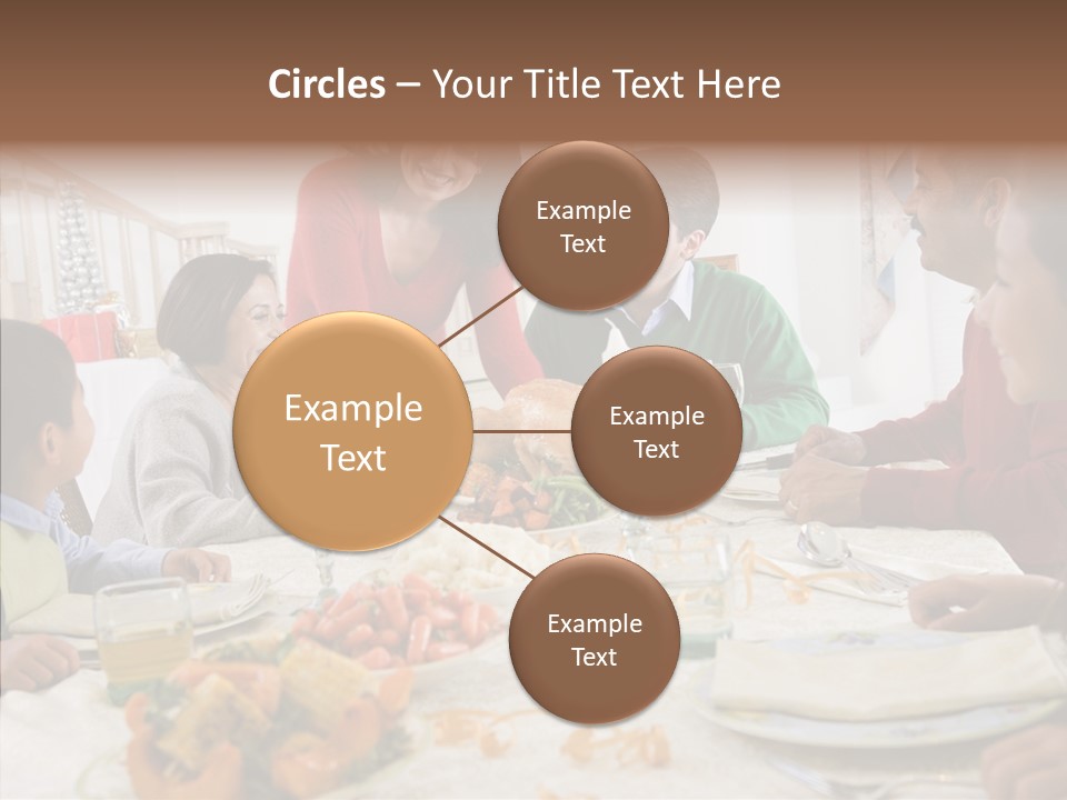 Assistance Caregiver White Background PowerPoint Template