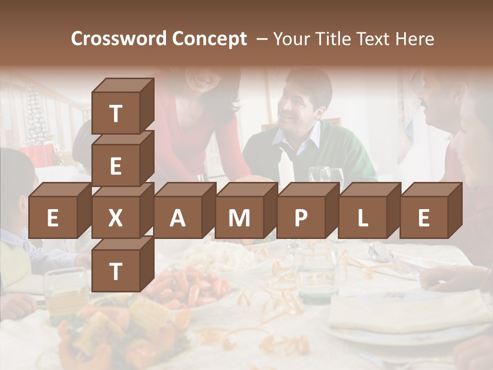 Assistance Caregiver White Background PowerPoint Template