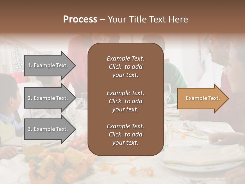 Assistance Caregiver White Background PowerPoint Template