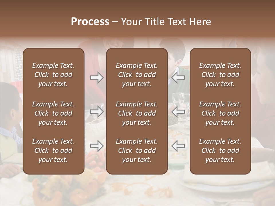 Assistance Caregiver White Background PowerPoint Template