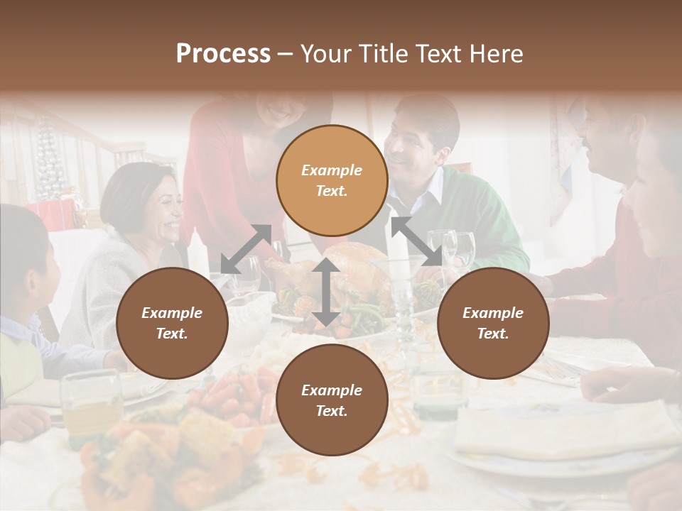 Assistance Caregiver White Background PowerPoint Template