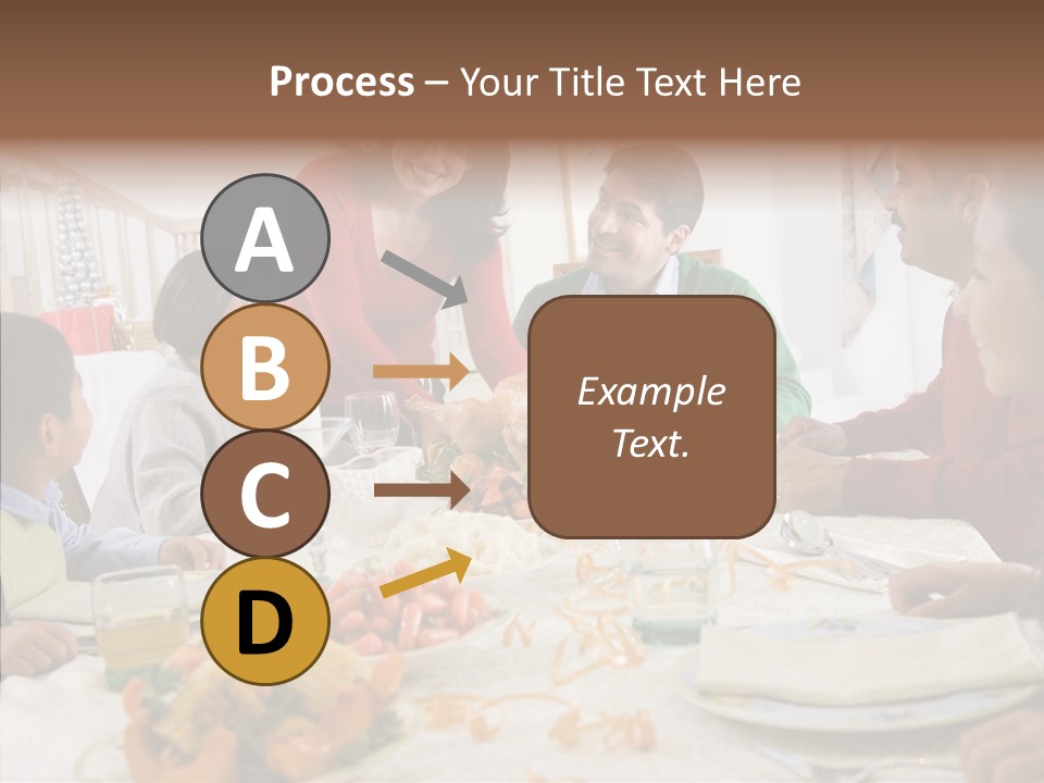 Assistance Caregiver White Background PowerPoint Template