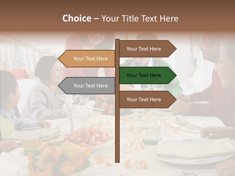 Assistance Caregiver White Background PowerPoint Template