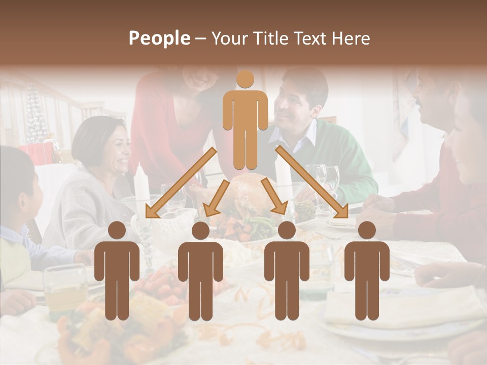 Assistance Caregiver White Background PowerPoint Template