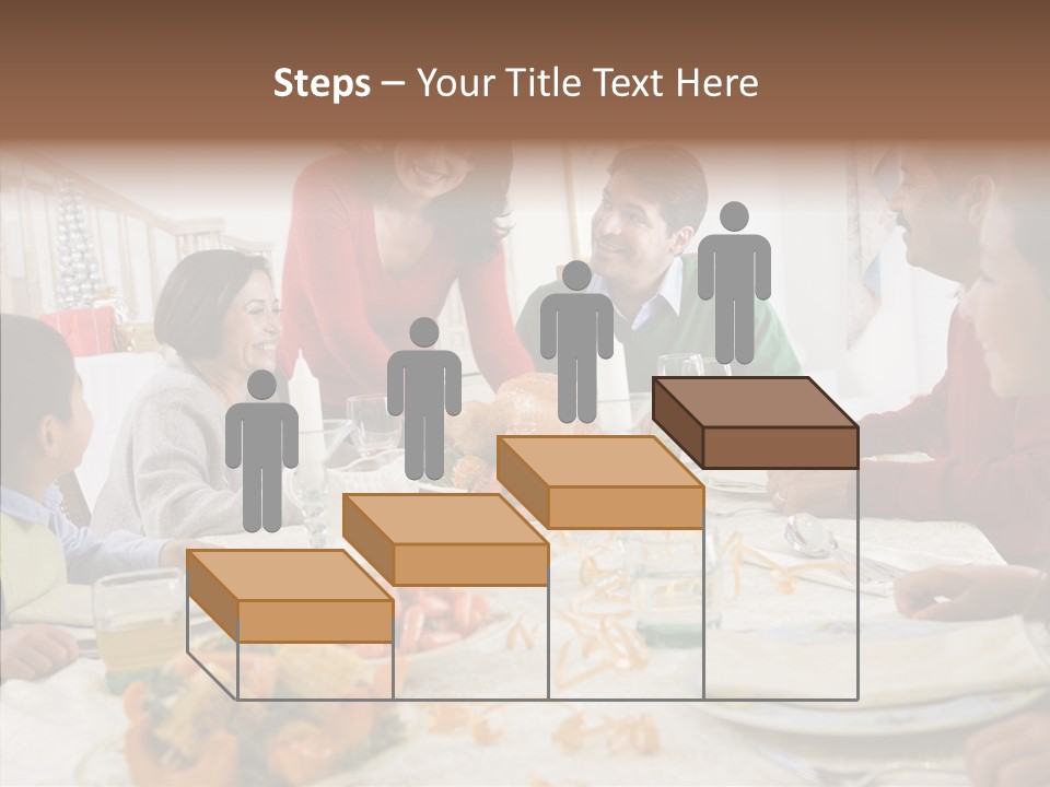 Assistance Caregiver White Background PowerPoint Template