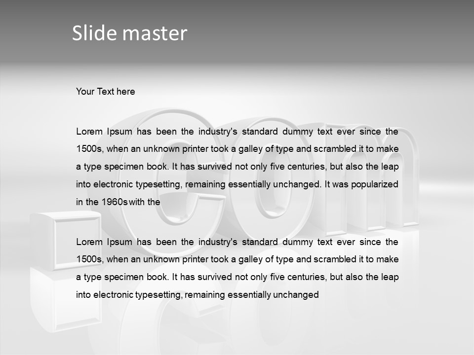Sharing Elder Close Up PowerPoint Template
