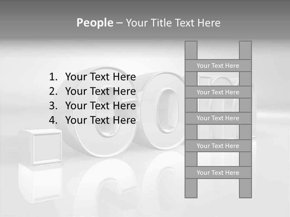 Sharing Elder Close Up PowerPoint Template