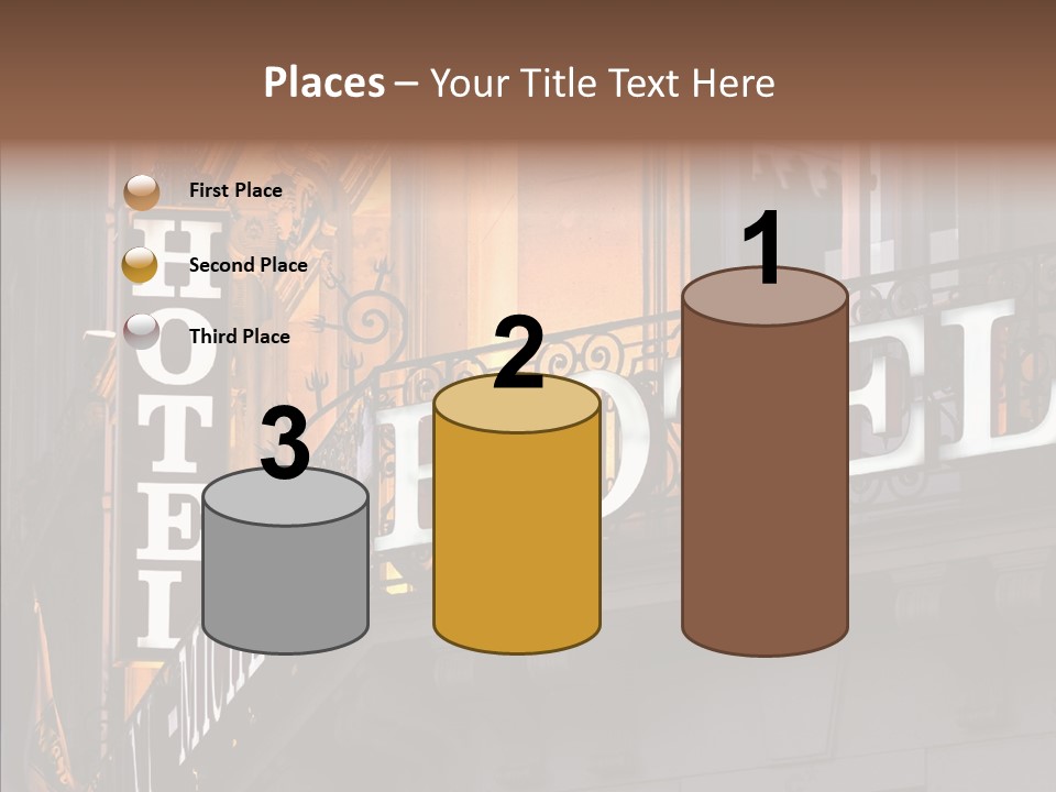 Elderly Caregiver Hold PowerPoint Template