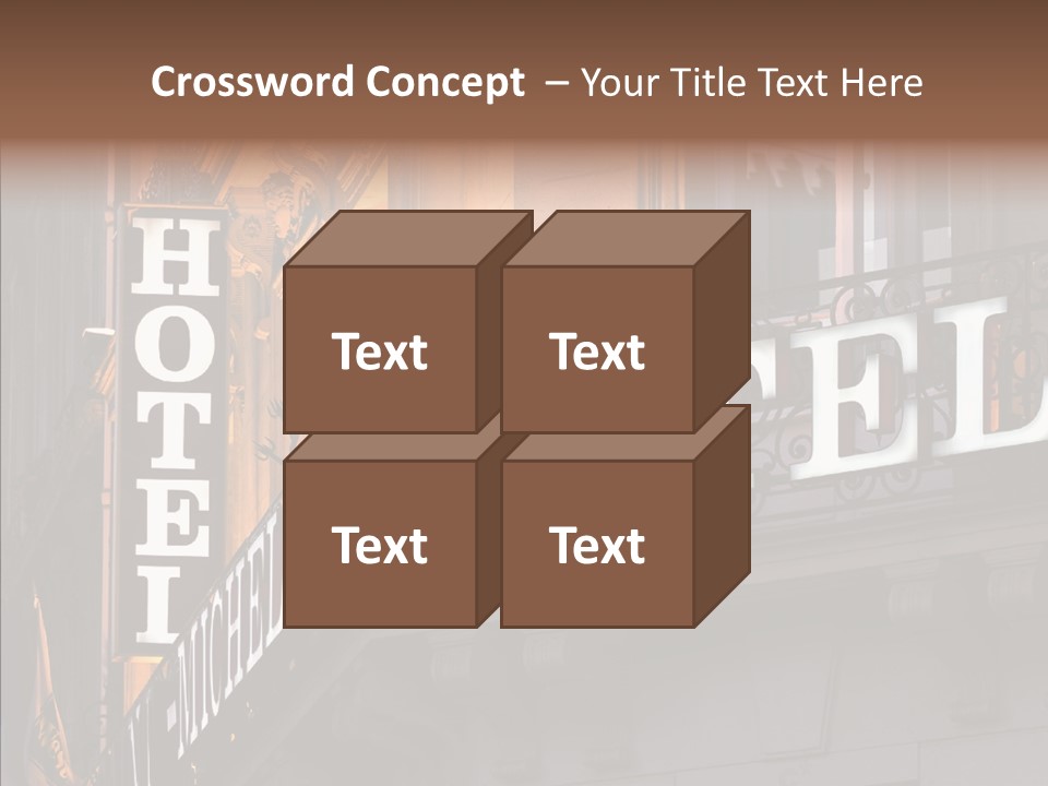 Elderly Caregiver Hold PowerPoint Template