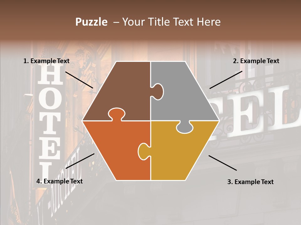 Elderly Caregiver Hold PowerPoint Template