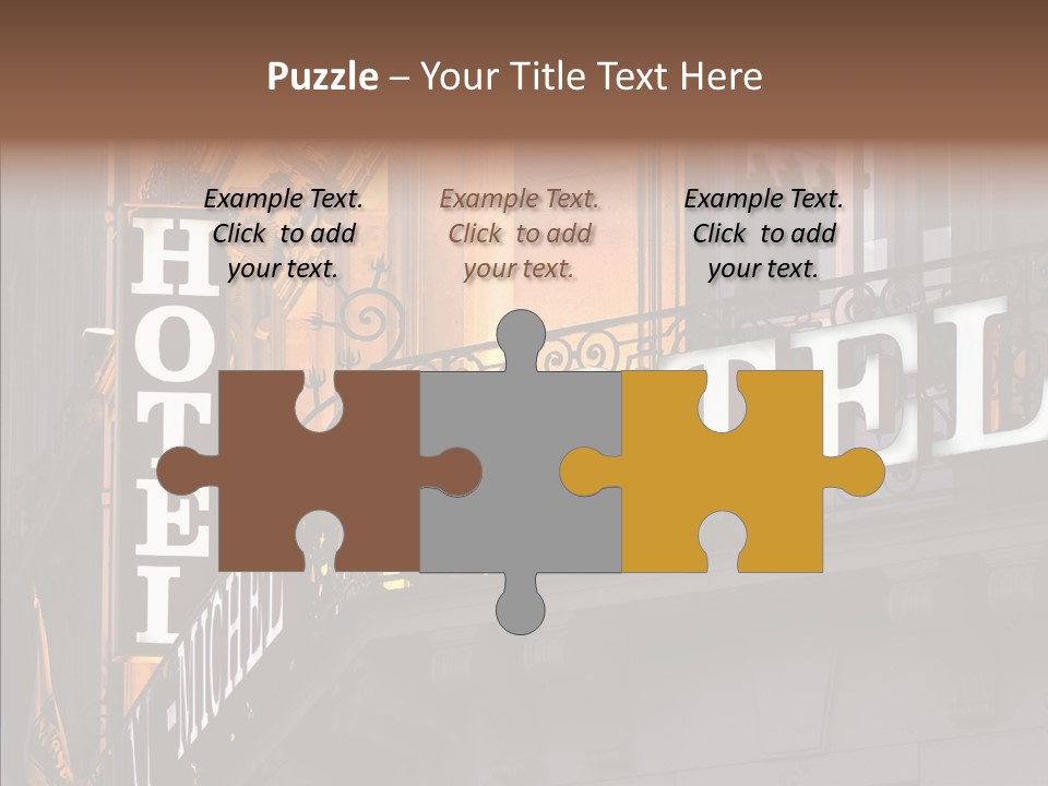 Elderly Caregiver Hold PowerPoint Template