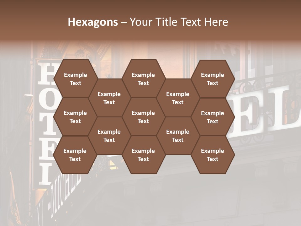 Elderly Caregiver Hold PowerPoint Template