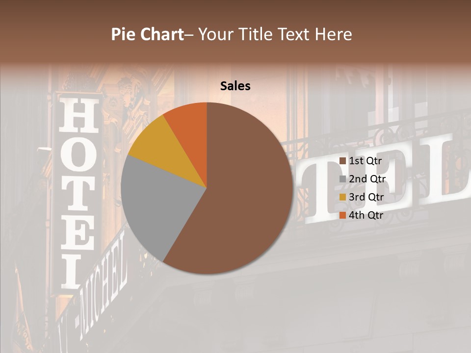 Elderly Caregiver Hold PowerPoint Template