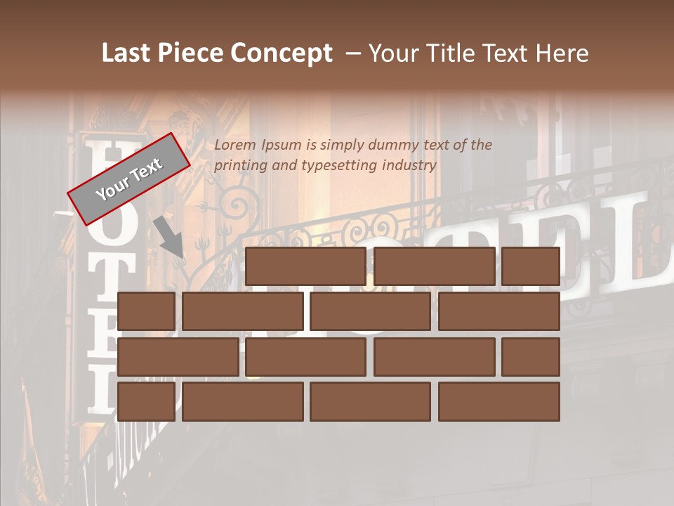 Elderly Caregiver Hold PowerPoint Template