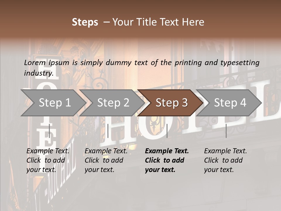 Elderly Caregiver Hold PowerPoint Template