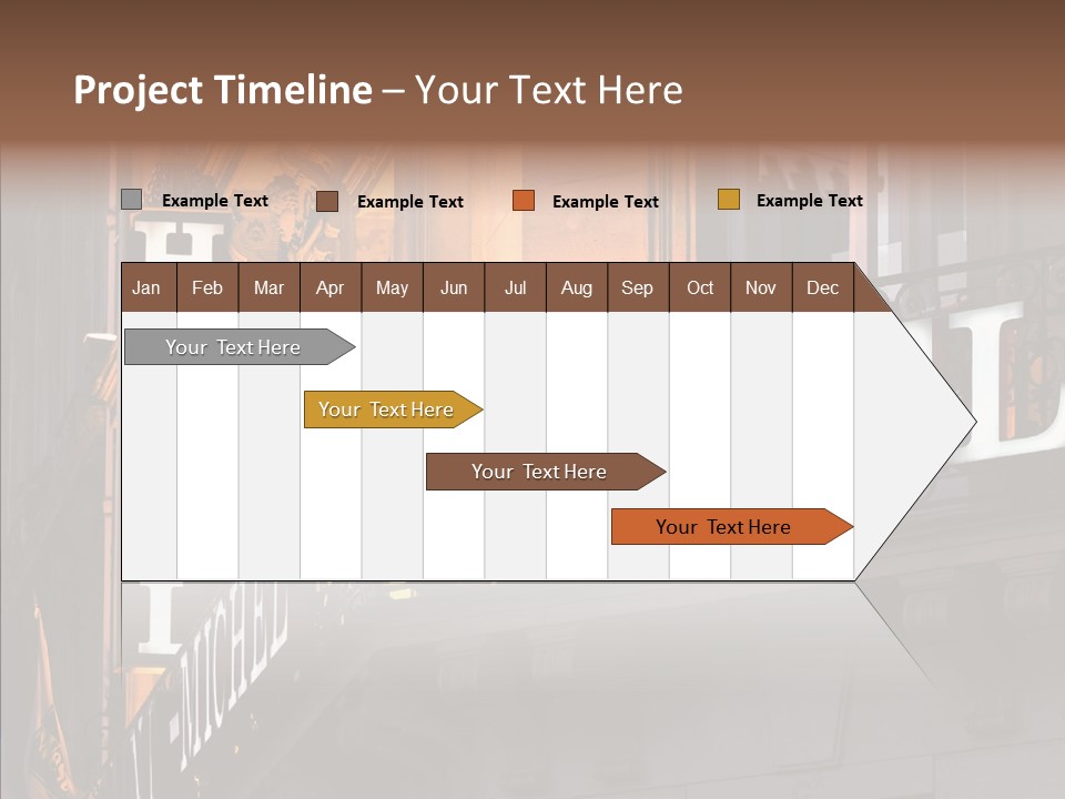 Elderly Caregiver Hold PowerPoint Template