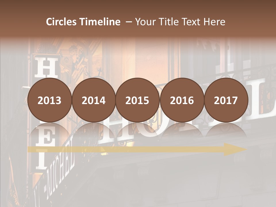 Elderly Caregiver Hold PowerPoint Template