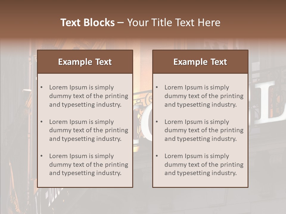 Elderly Caregiver Hold PowerPoint Template