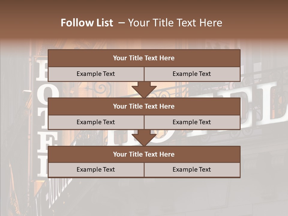 Elderly Caregiver Hold PowerPoint Template