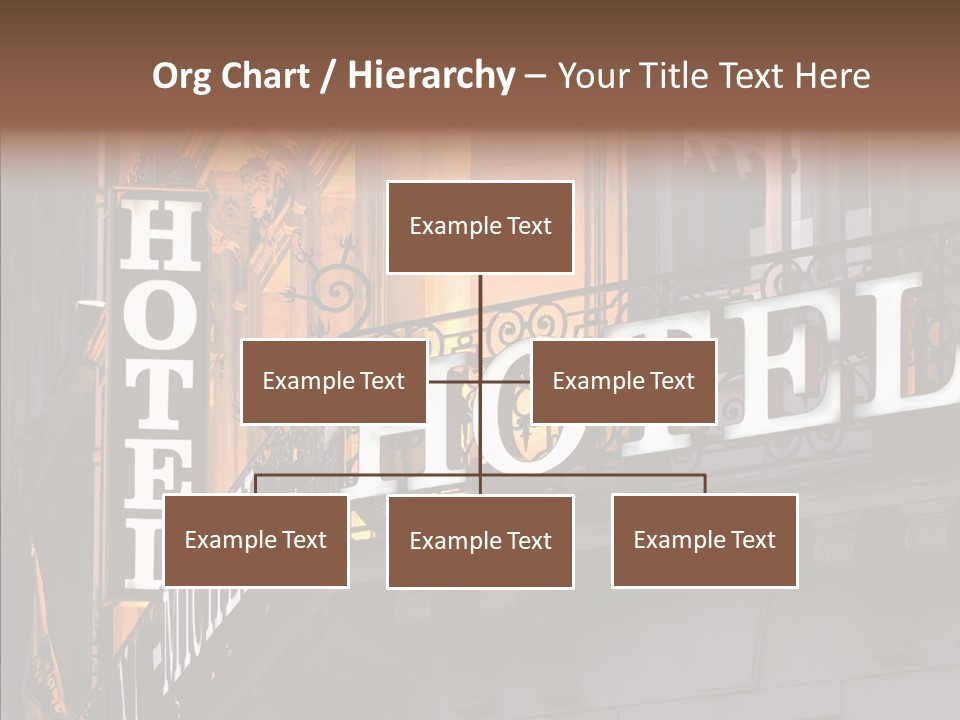 Elderly Caregiver Hold PowerPoint Template