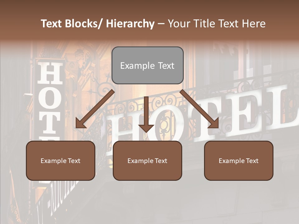 Elderly Caregiver Hold PowerPoint Template
