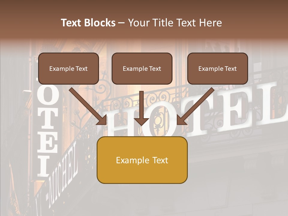 Elderly Caregiver Hold PowerPoint Template