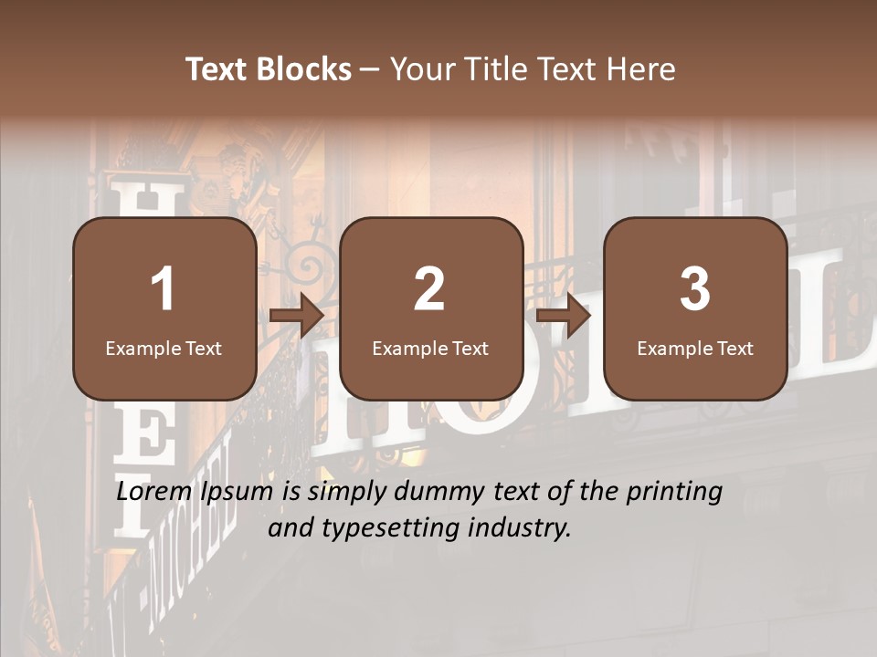 Elderly Caregiver Hold PowerPoint Template