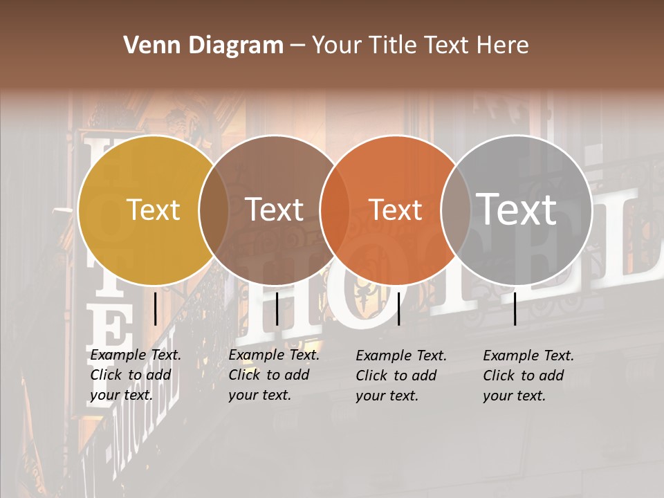 Elderly Caregiver Hold PowerPoint Template