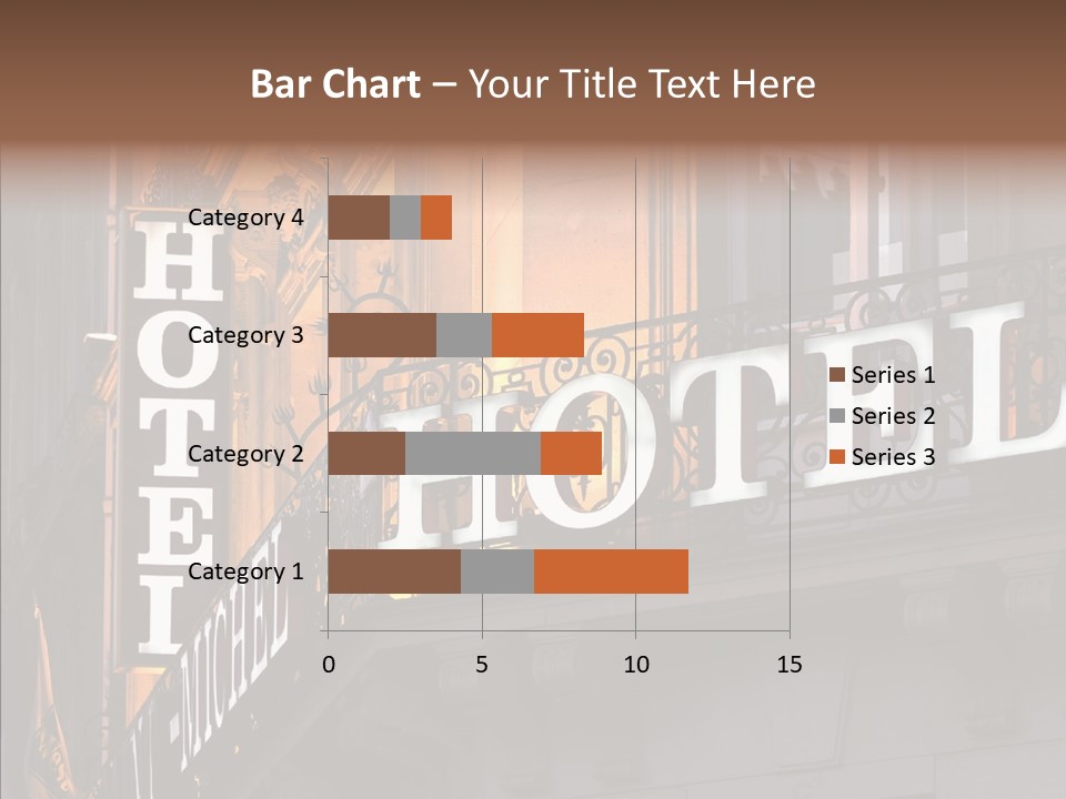 Elderly Caregiver Hold PowerPoint Template