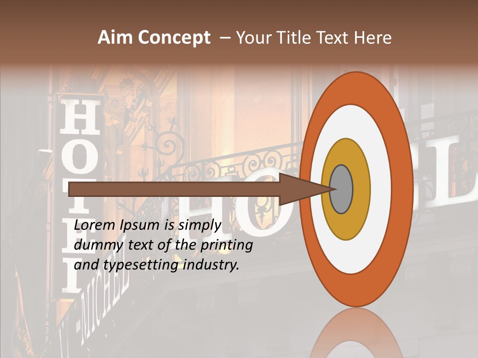 Elderly Caregiver Hold PowerPoint Template