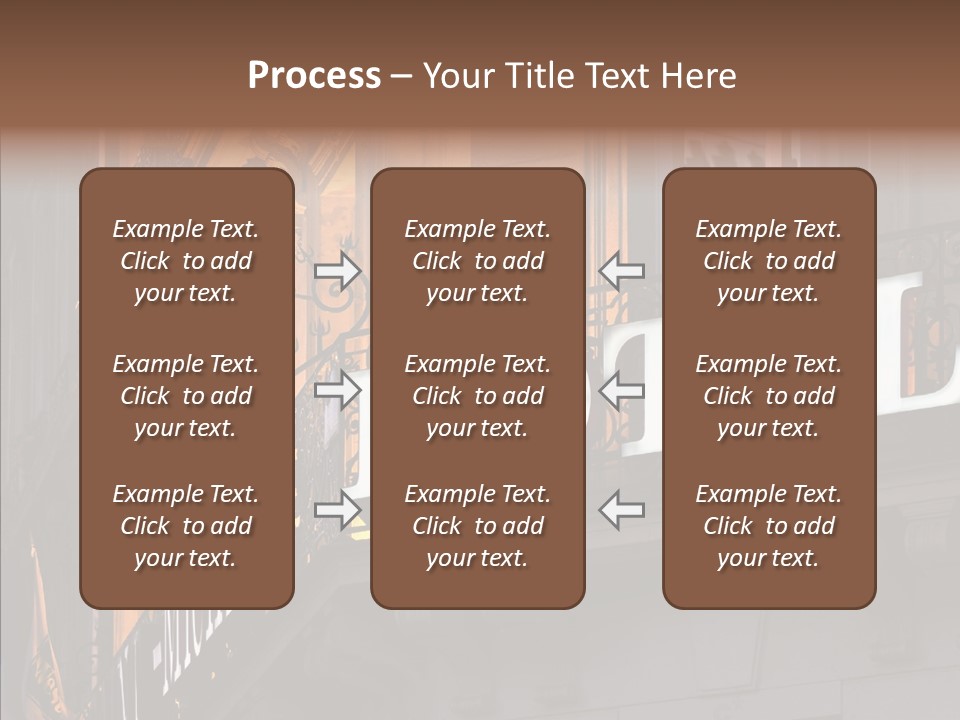 Elderly Caregiver Hold PowerPoint Template