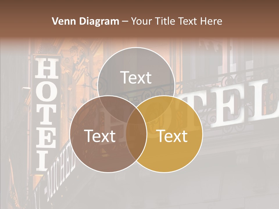 Elderly Caregiver Hold PowerPoint Template