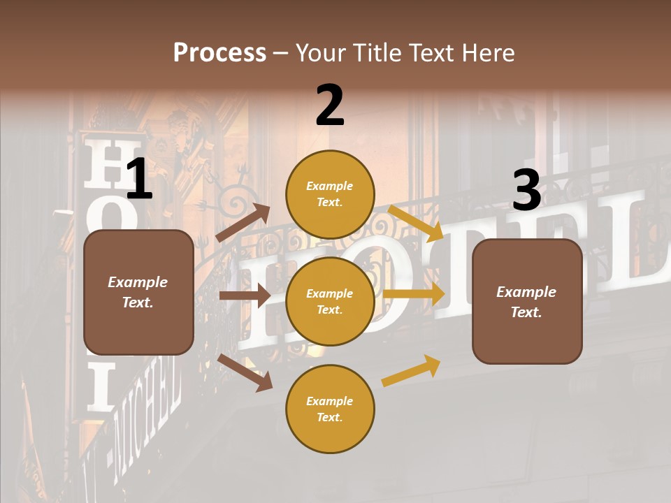 Elderly Caregiver Hold PowerPoint Template