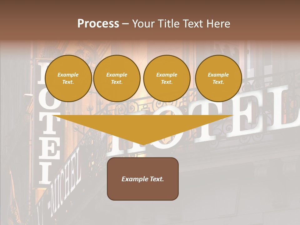 Elderly Caregiver Hold PowerPoint Template
