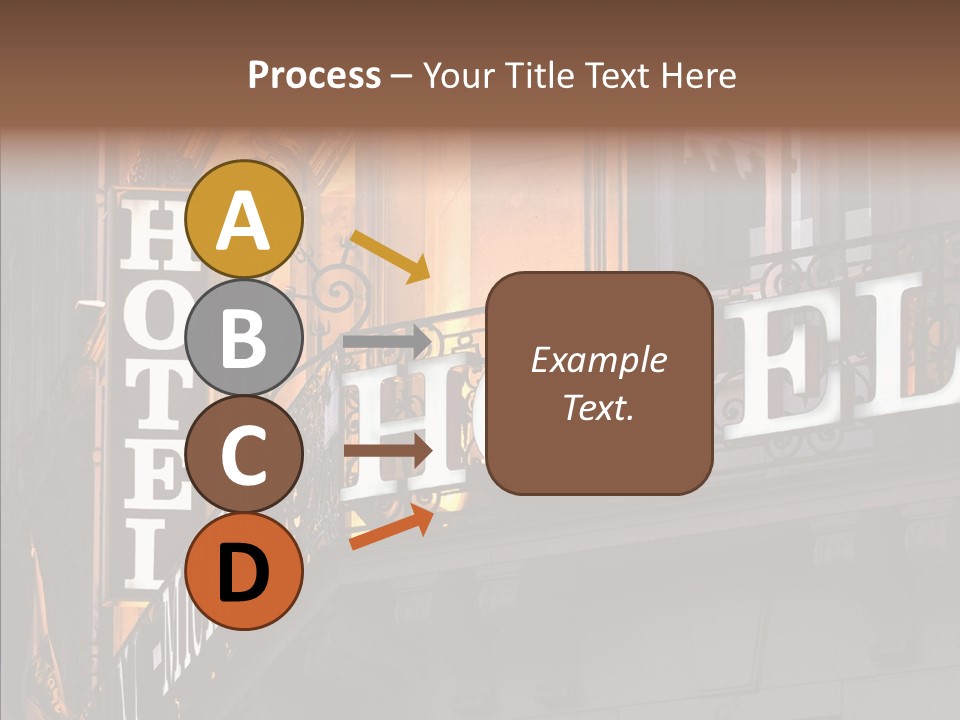 Elderly Caregiver Hold PowerPoint Template