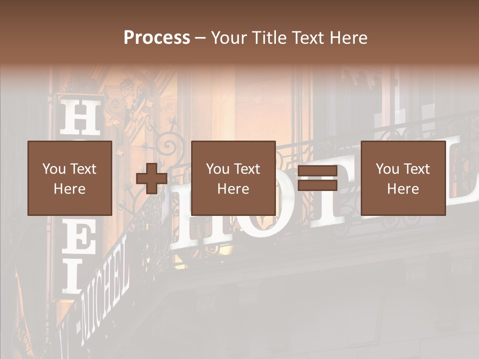 Elderly Caregiver Hold PowerPoint Template