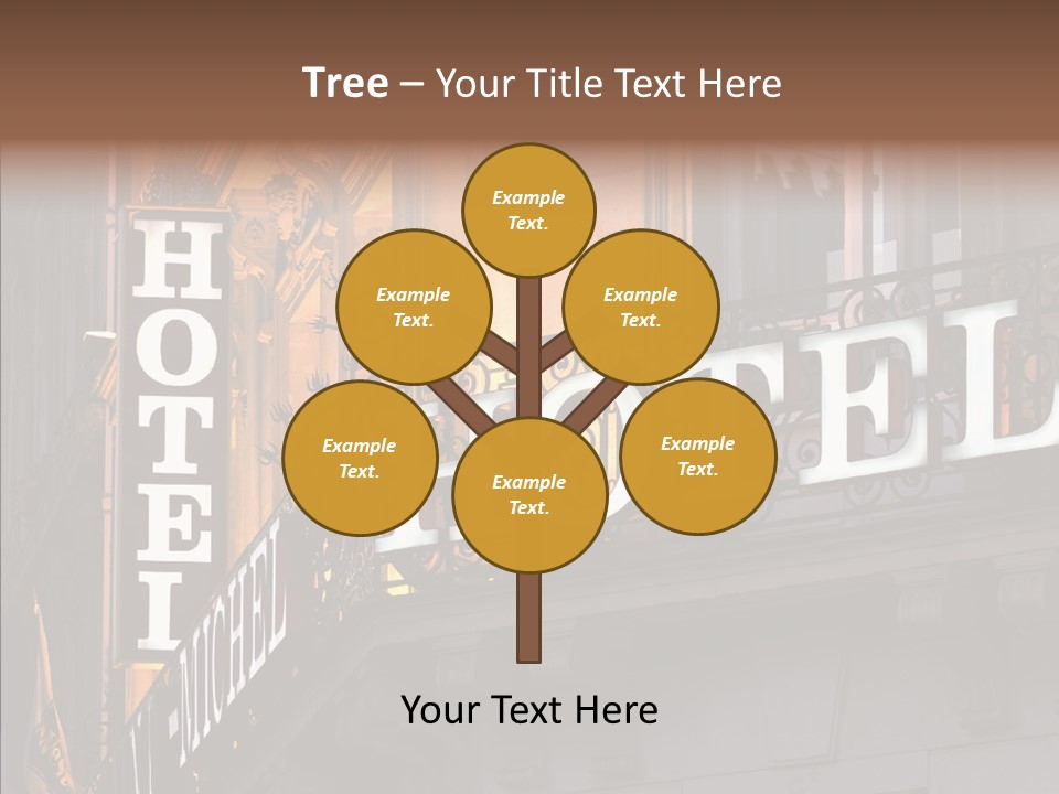 Elderly Caregiver Hold PowerPoint Template