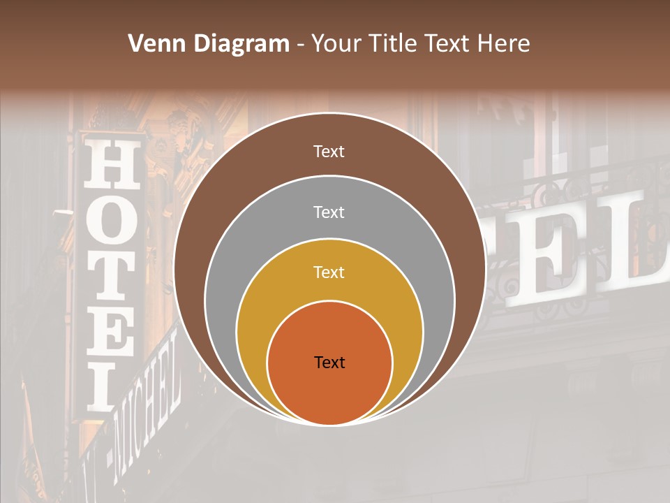 Elderly Caregiver Hold PowerPoint Template