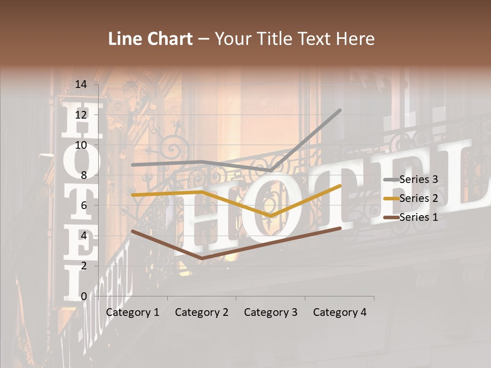 Elderly Caregiver Hold PowerPoint Template