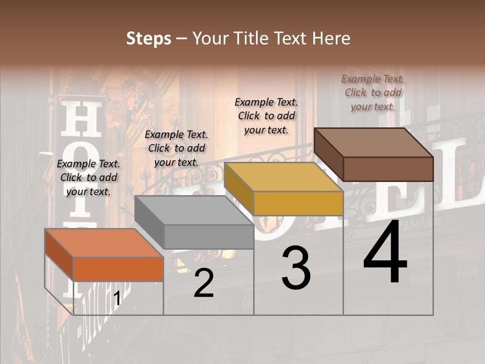 Elderly Caregiver Hold PowerPoint Template