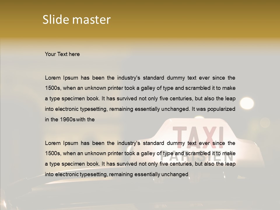 Elderly Old Elder PowerPoint Template