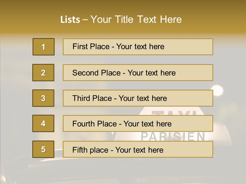 Elderly Old Elder PowerPoint Template