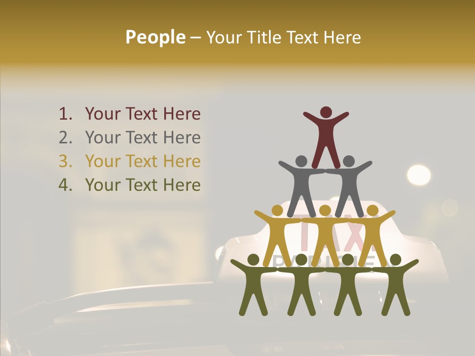 Elderly Old Elder PowerPoint Template