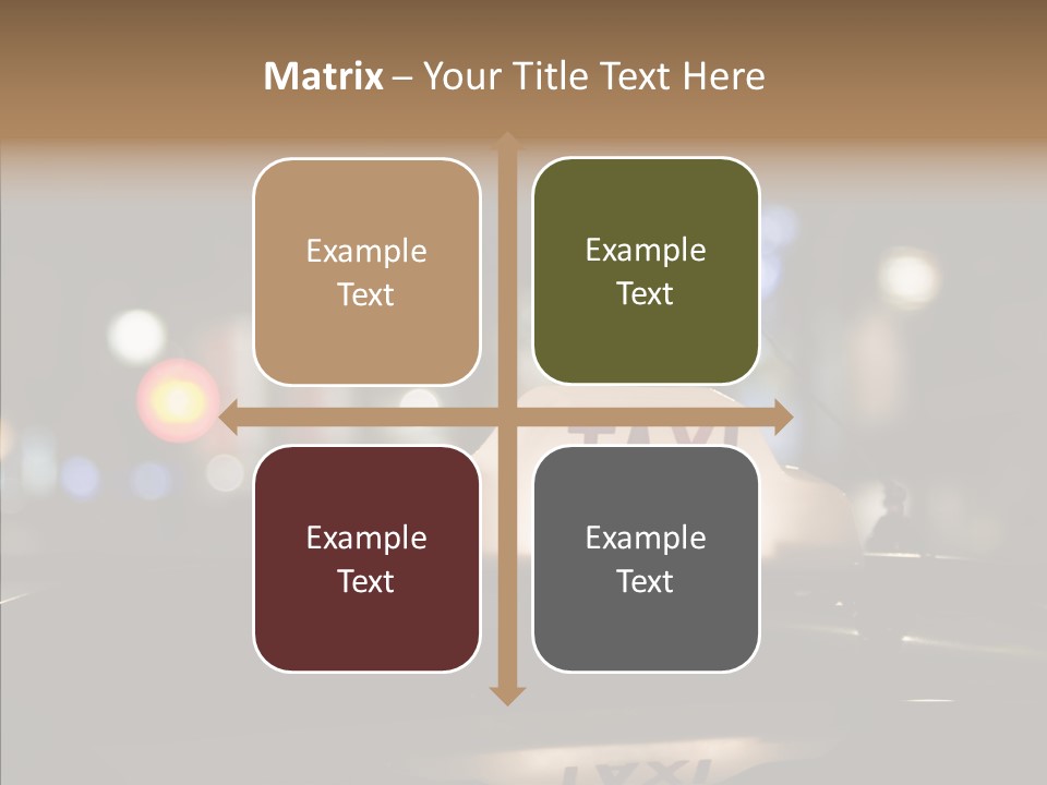 Senior  Hand Assist PowerPoint Template