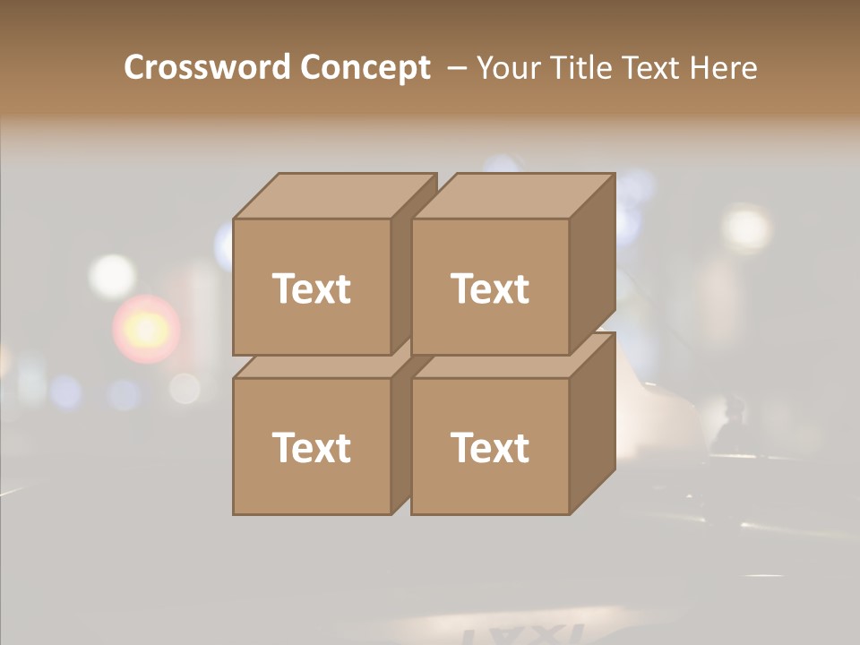 Senior  Hand Assist PowerPoint Template