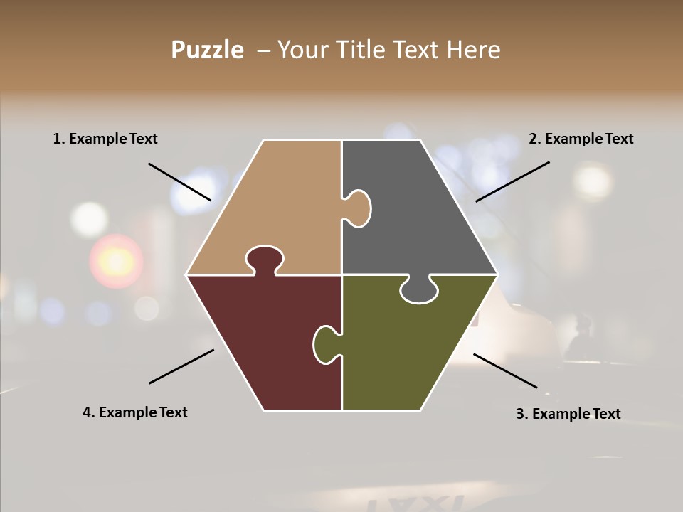Senior  Hand Assist PowerPoint Template